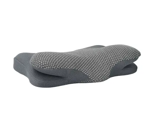 Kaklo Pagalvė Su Pagalve Pilka 58 X 36 X 13 Cm Poliesteris