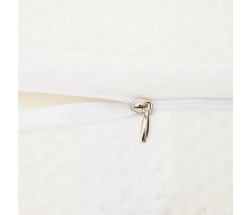 Spilvens Ar Spilvenu Balts 60 X 37 X 13 Cm Poliesters Vidaxl