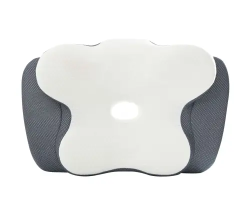 Spilvens Ar Spilvenu Balts 60 X 37 X 13 Cm Poliesters Vidaxl