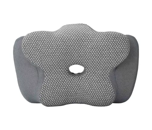 Spilvens Ar Spilvenu Pelēka 60 X 37 X 13 Cm Poliesters Vidaxl