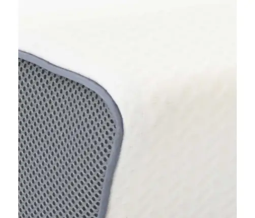 Padi Padjaga Valge 60 X 34 X 11 Cm Polüester