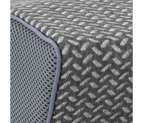 Spilvens Ar Spilvenu Pelēka 60 X 34 X 11 Cm Poliesters Vidaxl