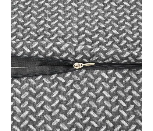 Spilvens Ar Spilvenu Pelēka 60 X 34 X 11 Cm Poliesters Vidaxl