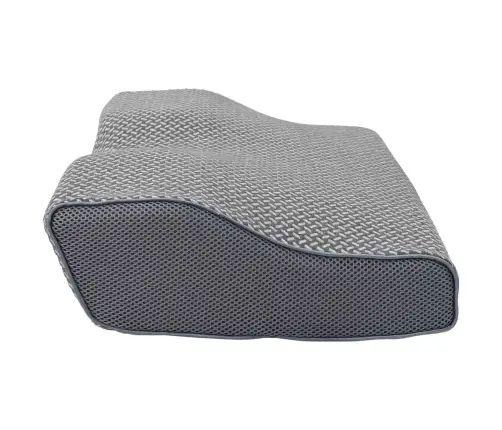 Spilvens Ar Spilvenu Pelēka 60 X 34 X 11 Cm Poliesters Vidaxl