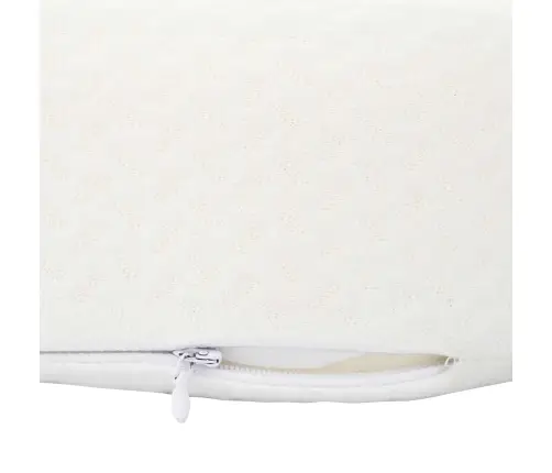 Spilvens Ar Spilvenu Balts 55 X 36 X 10 Cm Poliesters Vidaxl