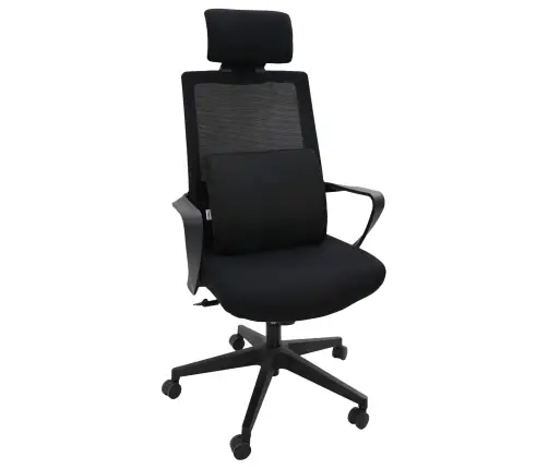 Pagalvė Su Pagalve Juoda 34 X 31.5 X 12 Cm Tinklelis