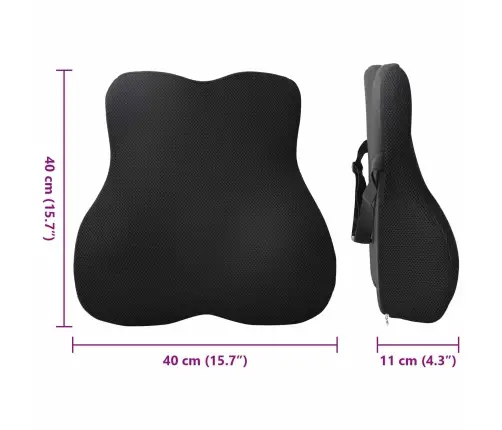 Padi Padjaga Reguleeritav Must 40 X 40 X 11 Cm Võrguga Kaetud