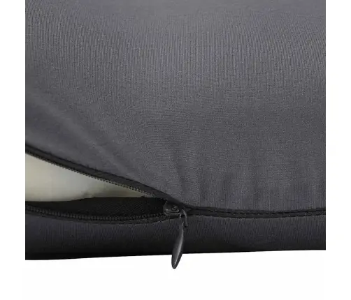 Spilvens Ar Spilvenu Pelēka 42 X 32 X 14 Cm Poliesters Vidaxl