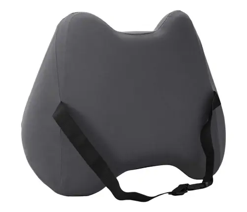 Spilvens Ar Spilvenu Pelēka 42 X 32 X 14 Cm Poliesters Vidaxl