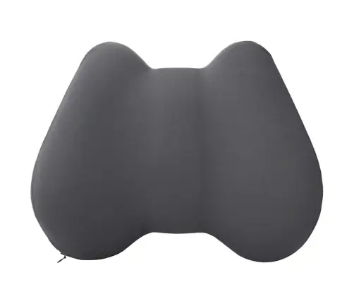 Spilvens Ar Spilvenu Pelēka 42 X 32 X 14 Cm Poliesters Vidaxl