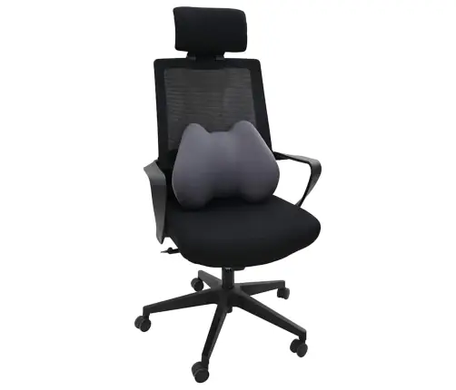 Spilvens Ar Spilvenu Pelēka 42 X 32 X 14 Cm Poliesters Vidaxl