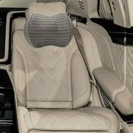 Spilvens Ar Spilvenu Regulējams Pelēka 31 X 23 X 14 Cm 4D Siets Vidaxl