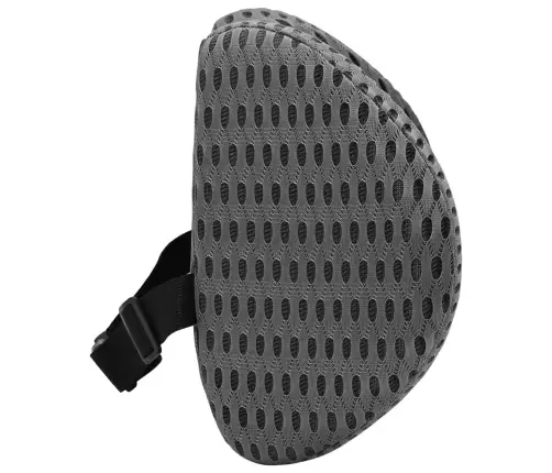 Spilvens Ar Spilvenu Regulējams Pelēka 31 X 23 X 14 Cm 4D Siets Vidaxl