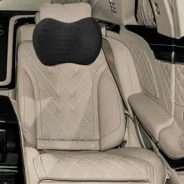 Spilvens Ar Spilvenu Regulējams Melna 31 X 23 X 14 Cm 4D Siets Vidaxl