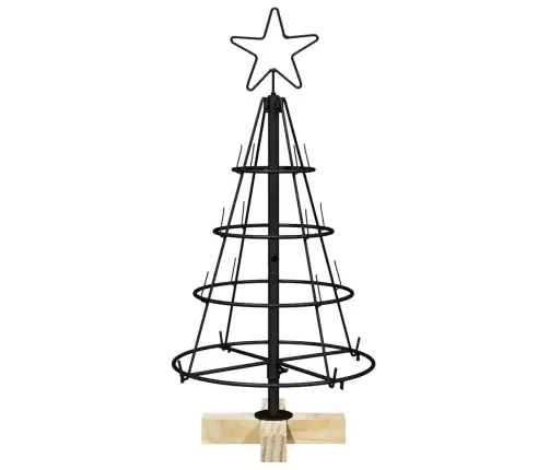 Ziemassvētku Konusu Koks Ar Statīvu Melna 60 Cm Tērauds Vidaxl Ziemassvētku Konusu Koks Ar Statīvu Melna 60 Cm Tērauds Vidaxl