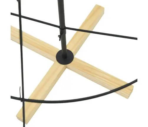 Ziemassvētku Konusu Koks Ar Statīvu Melna 150 Cm Tērauds Vidaxl