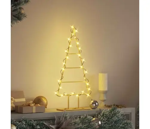 Metall Jõulupuu Koos Alusega Kuldne 60 Cm Pulbervärvitud Teras Metall Jõulupuu Koos Alusega Kuldne 60 Cm Pulbervärvitud Teras