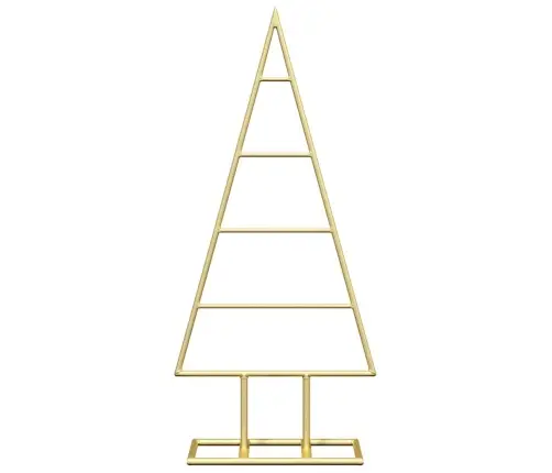 Metall Jõulupuu Koos Alusega Kuldne 60 Cm Pulbervärvitud Teras Metall Jõulupuu Koos Alusega Kuldne 60 Cm Pulbervärvitud Teras