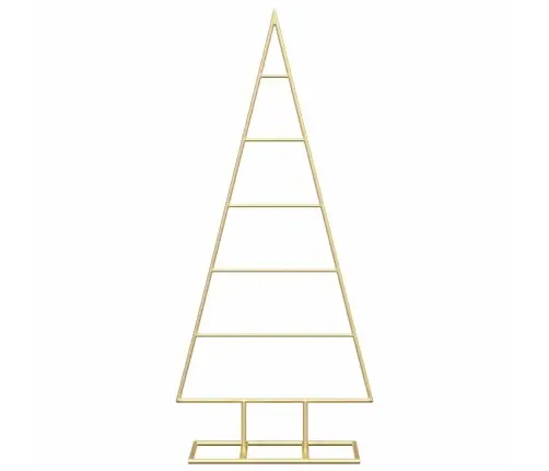 Metāla Ziemassvētku Koks Zelts 90 Cm Pulverkrāsots Tērauds Vidaxl