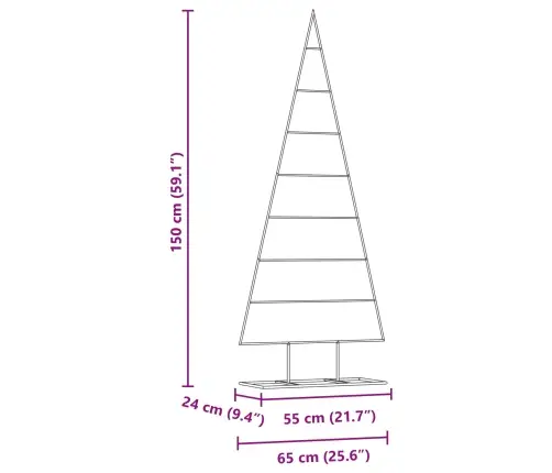 Metāla Ziemassvētku Koks Zelts 150 Cm Pulverkrāsots Tērauds Vidaxl