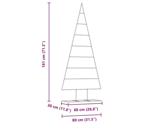 Metall Jõulupuu Koos Alusega Kuldne 180 Cm Pulbervärvitud Teras