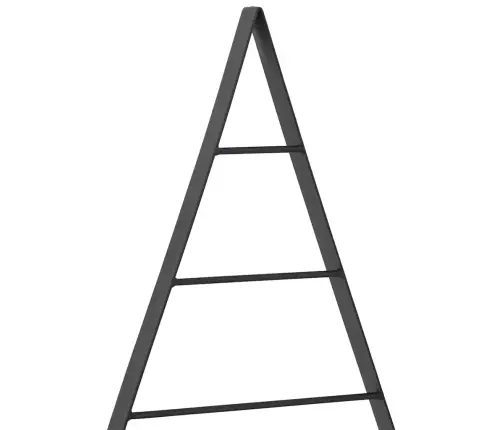 Metall Jõulupuu Koos Alusega Must 60 Cm Teras Metall Jõulupuu Koos Alusega Must 60 Cm Teras