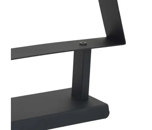 Metall Jõulupuu Koos Alusega Must 60 Cm Teras Metall Jõulupuu Koos Alusega Must 60 Cm Teras