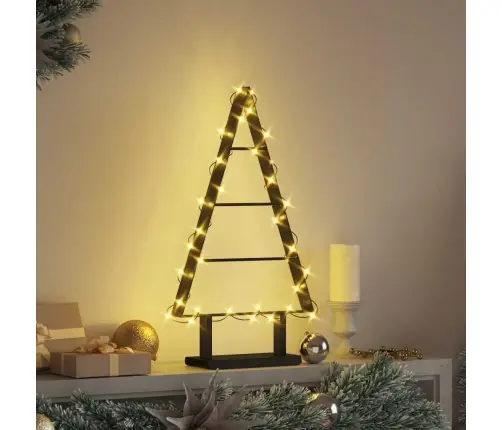 Metall Jõulupuu Koos Alusega Must 60 Cm Teras Metall Jõulupuu Koos Alusega Must 60 Cm Teras