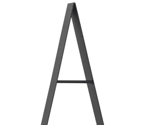 Metall Jõulupuu Koos Alusega Must 180 Cm Teras