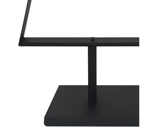 Metall Jõulupuu Koos Alusega Must 180 Cm Teras