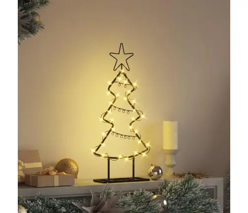 Metall Jõulupuu Koos Alusega Must 60 Cm Teras Metall Jõulupuu Koos Alusega Must 60 Cm Teras