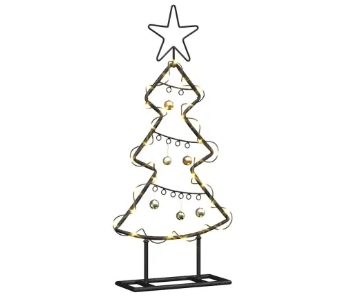 Metall Jõulupuu Koos Alusega Must 60 Cm Teras Metall Jõulupuu Koos Alusega Must 60 Cm Teras