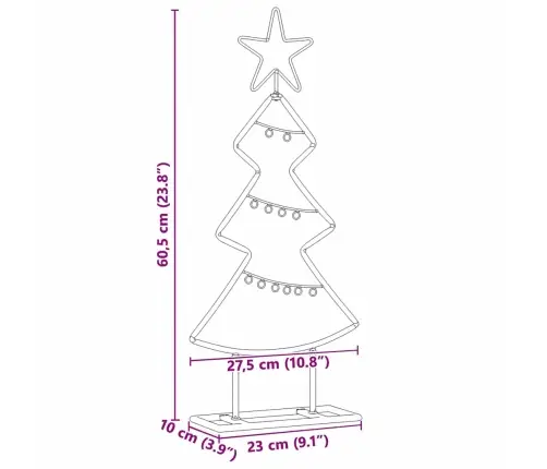 Metall Jõulupuu Koos Alusega Must 60 Cm Teras Metall Jõulupuu Koos Alusega Must 60 Cm Teras