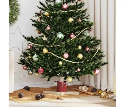 Ziemassvētku Eglītes Statīvs 1.73 Sarkana 50 X 50 X 16 Cm Vidaxl