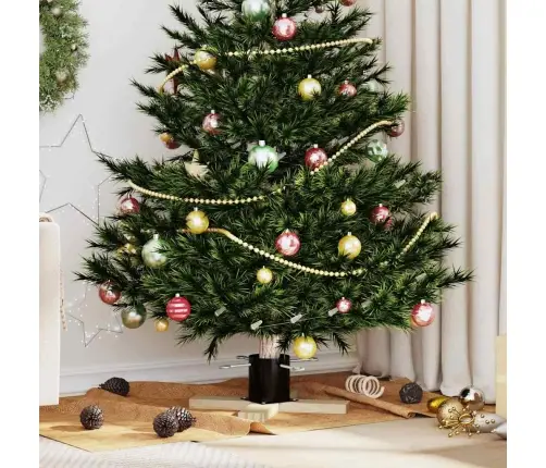 Ziemassvētku Eglītes Statīvs 1.73 Melna 50 X 50 X 16 Cm Vidaxl