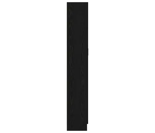 Raamaturiiul Must Tamm 82.5 X 30.5 X 185 Cm Tehispuit