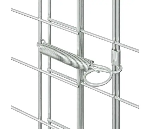 Kanakpuur 2 Pcs Hõbedane 600 X 100 X 210 Cm Tsinkteras