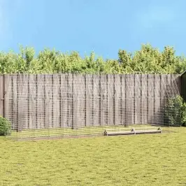 Kanakpuur 2 Pcs Hõbedane 600 X 100 X 210 Cm Tsinkteras