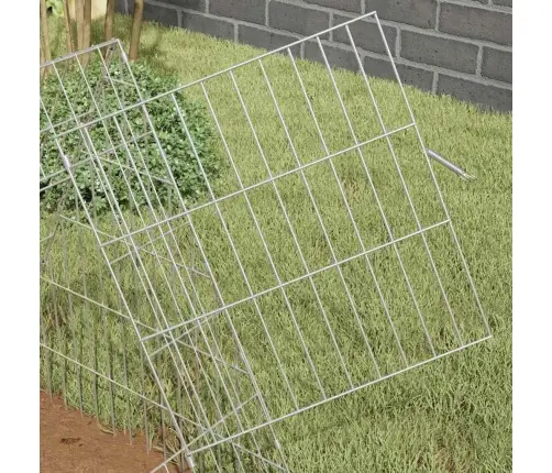 Vištų Narvas Sidabro 215 X 55 X 55 Cm Cinkuota Plienas