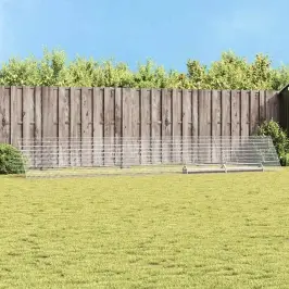 Kanakpuur Hõbedane 650 X 100 X 85 Cm Tsinkteras