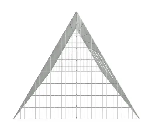 Kanakpuur Hõbedane 650 X 100 X 85 Cm Tsinkteras