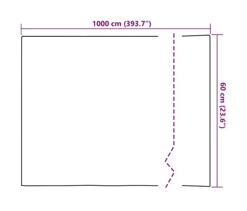 Statiskā Logu Plēve Frosted Balts 60 X 1000 Cm Pvc Vidaxl
