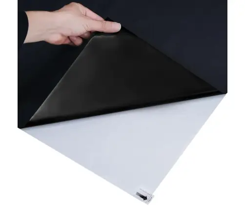 Statiskā Logu Plēve Melna 60 X 2000 Cm Pvc Vidaxl