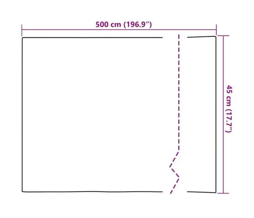 Statiline Akenfoolium Lillede Muster 45 X 500 Cm Pvc