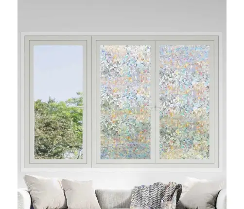 Statiline Akenfoolium 3D Vikerkaare Muster 45 X 1000 Cm Pvc