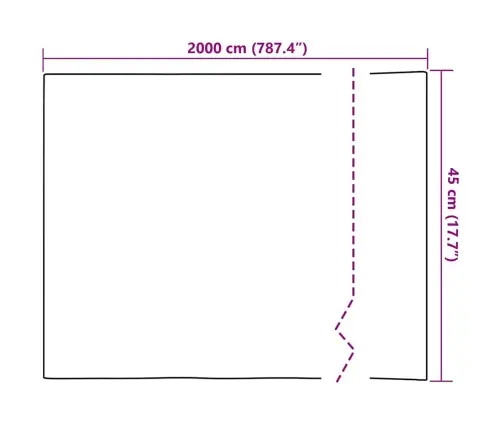 Pašlīmējoša Logu Plēve Frosted Pelēks 45 X 2000 Cm Pvc Vidaxl