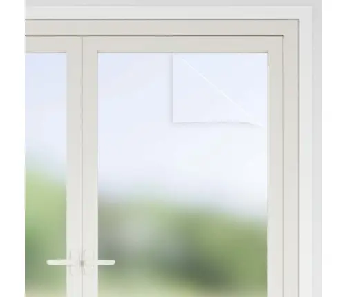 Pašlīmējoša Logu Plēve Frosted Pelēks 90 X 1000 Cm Pvc Vidaxl