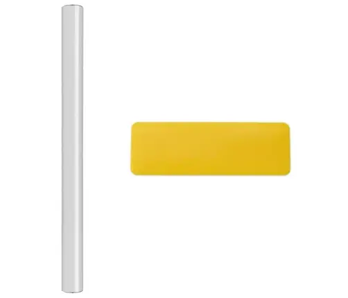 Spoguļplēve 2 Pcs Sudraba Pet Vidaxl