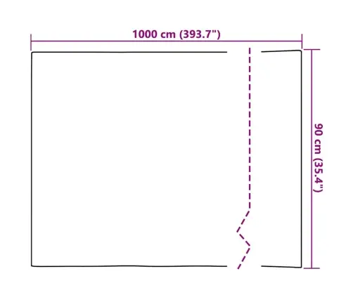 Spoguļplēve Sudraba 90 X 1000 Cm Pet Vidaxl