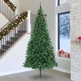 Dirbtinė Kalėdų Eglutė Žalia 300 Cm Pvc Ir Metalas Ir Plastikas